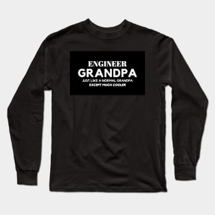 Engineer Grandpa Long Sleeve T-Shirt